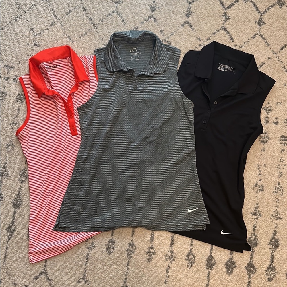 Nike golf polos